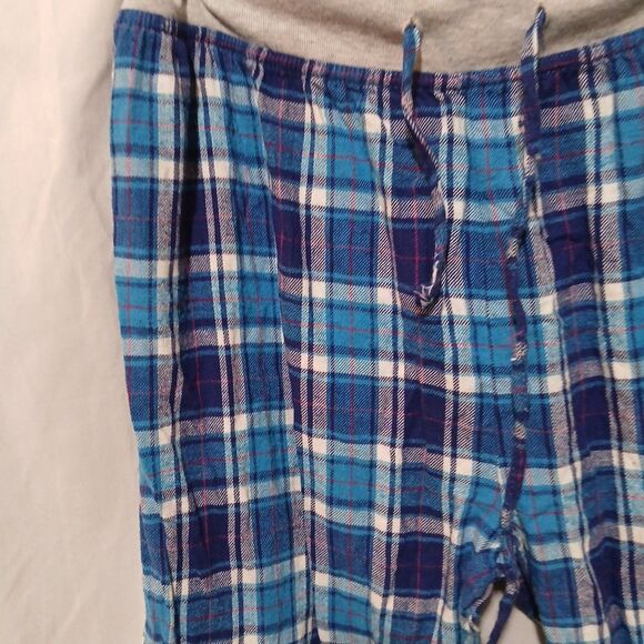 Cg L Cg Pj Pants Size Xl  Blue Purple Plad Comfortable  Pants - Picture 2 of 7